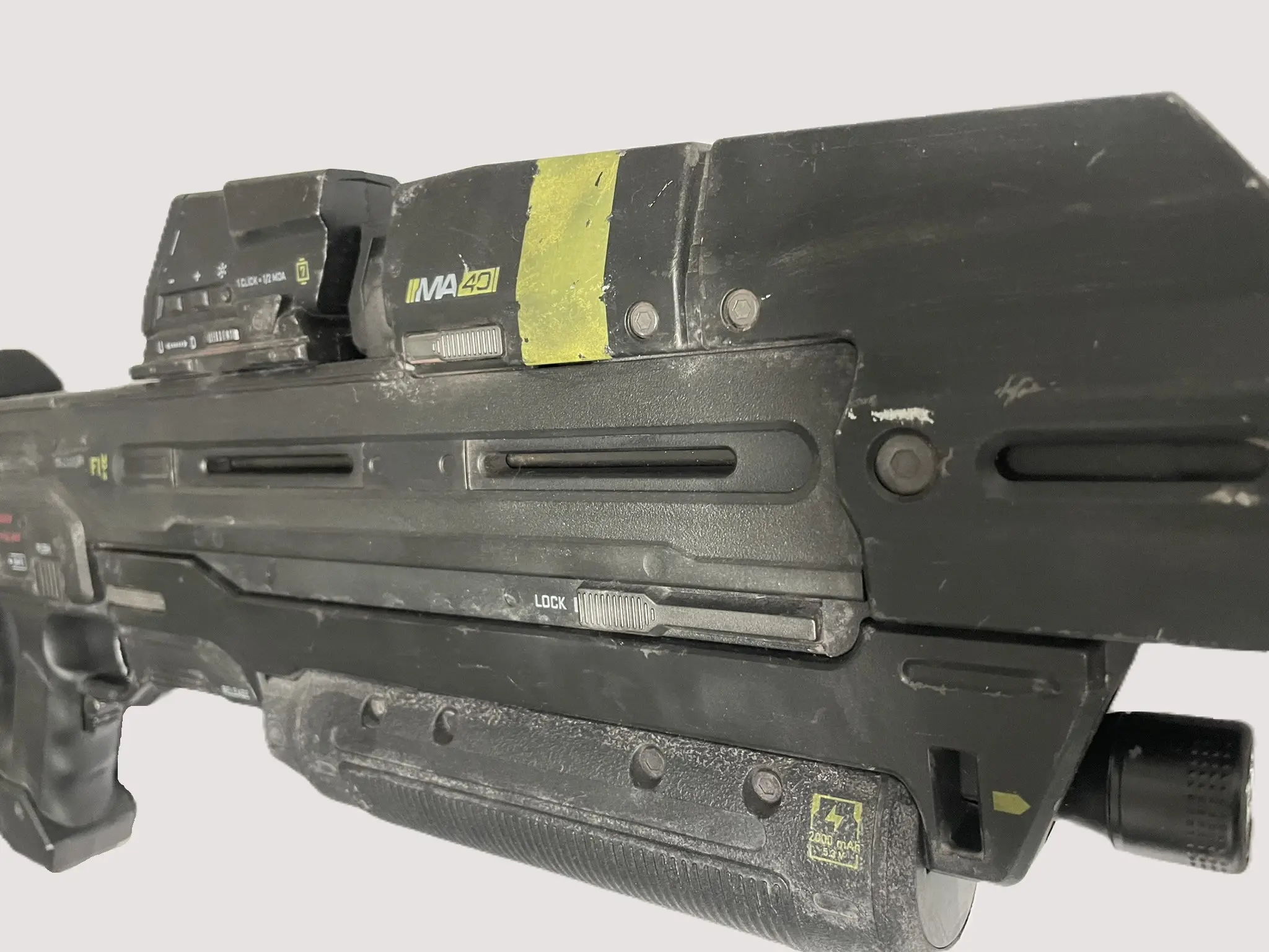 Halo MA40 Decals For Nerf Rifle