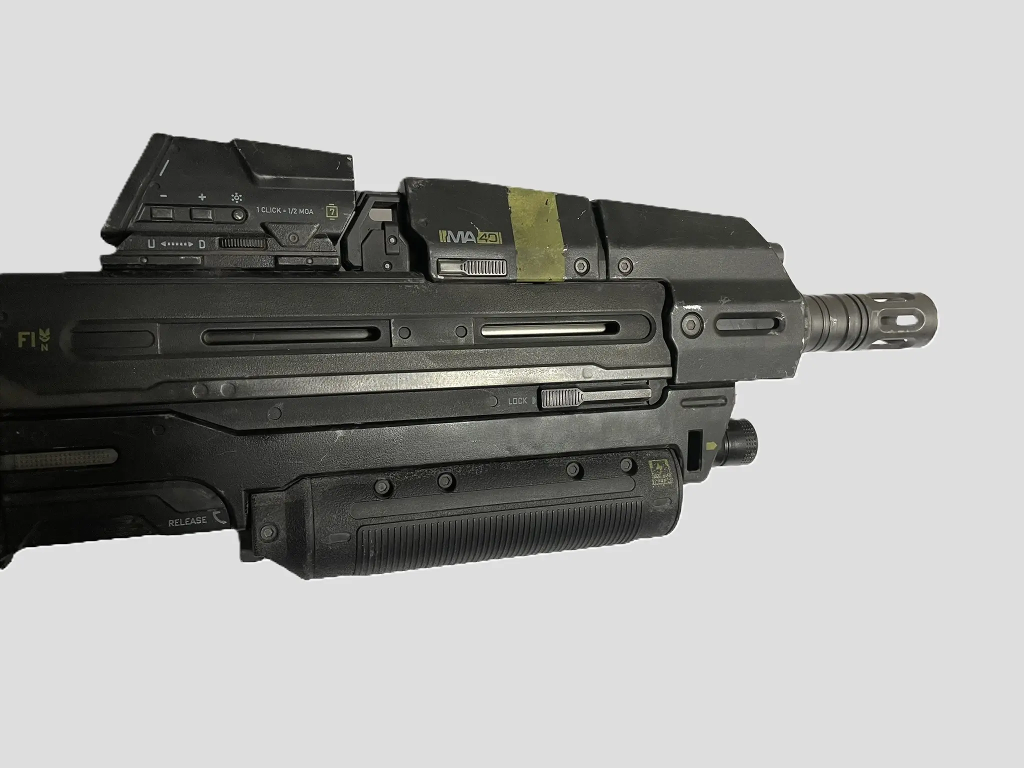 Halo MA40 Decals For Nerf Rifle