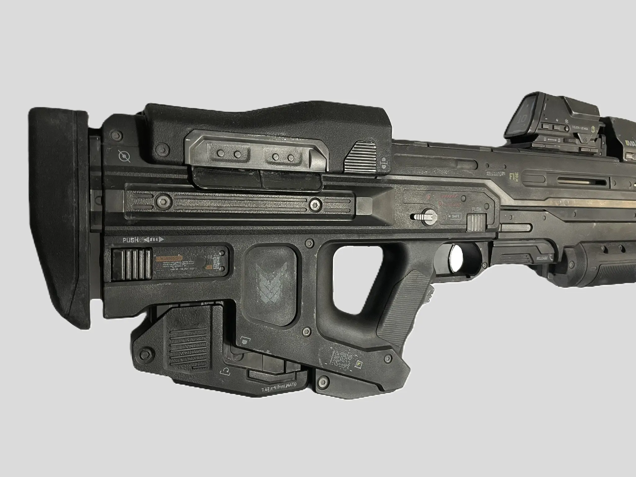 Halo MA40 Decals For Nerf Rifle