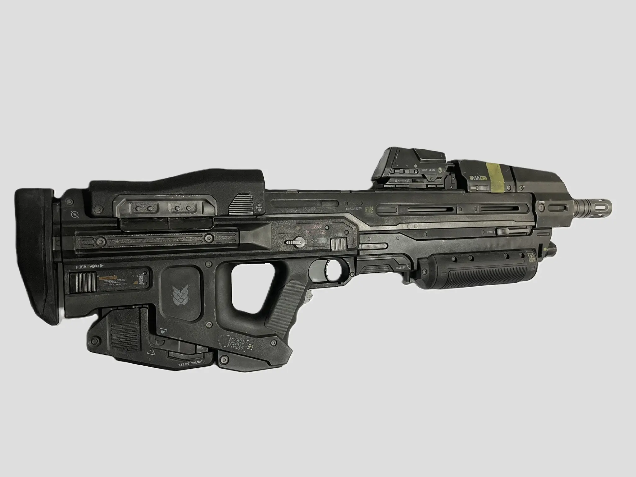 Halo MA40 Decals For Nerf Rifle