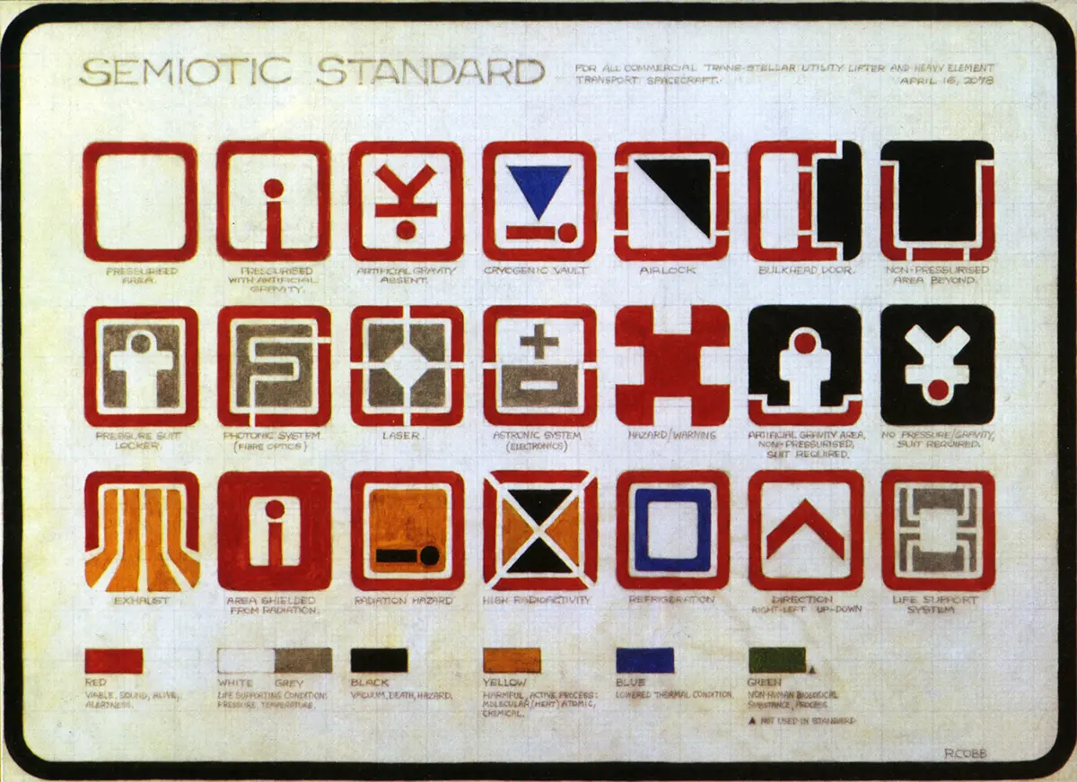 Alien Semiotic Standard Icons